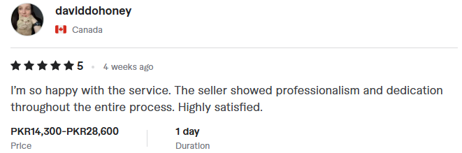Client Testimonial